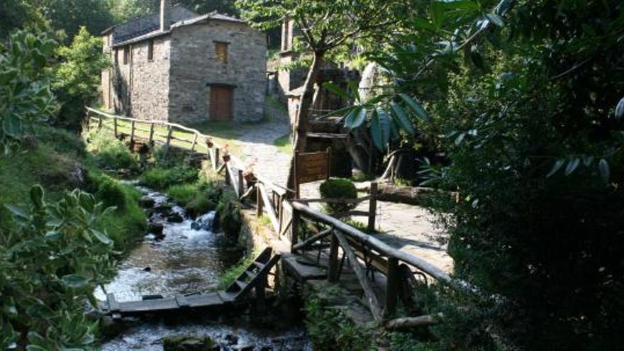 Vista general de la aldea de Os Teixóis, donde se puede visitar el conjunto etnográfico. | tania cascudo