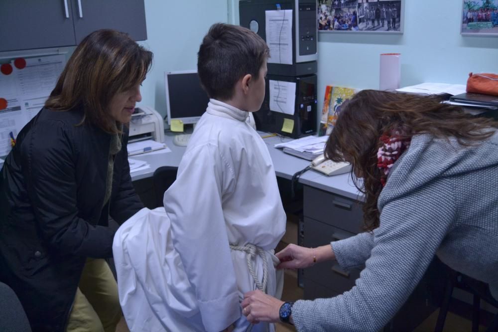 Sant Nicolau a l'escola Mowgli d'Igualada