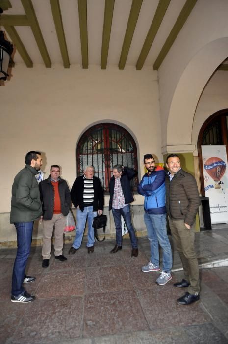 Presentación del derbi Langreo- Tuilla