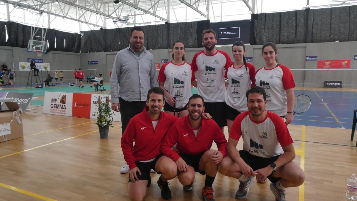 En su primer aniversario el novel “Club Bádminton Shuttle La Nucía” logró el ascenso a Primera Nacional “B”.