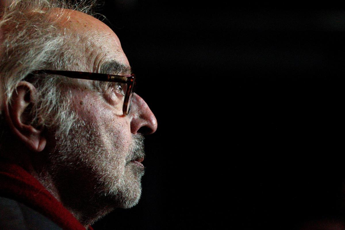 FILE PHOTO: French-Swiss film director Godard attends the 2010 Swiss Federal Grand Prix Design award ceremony in Zurich