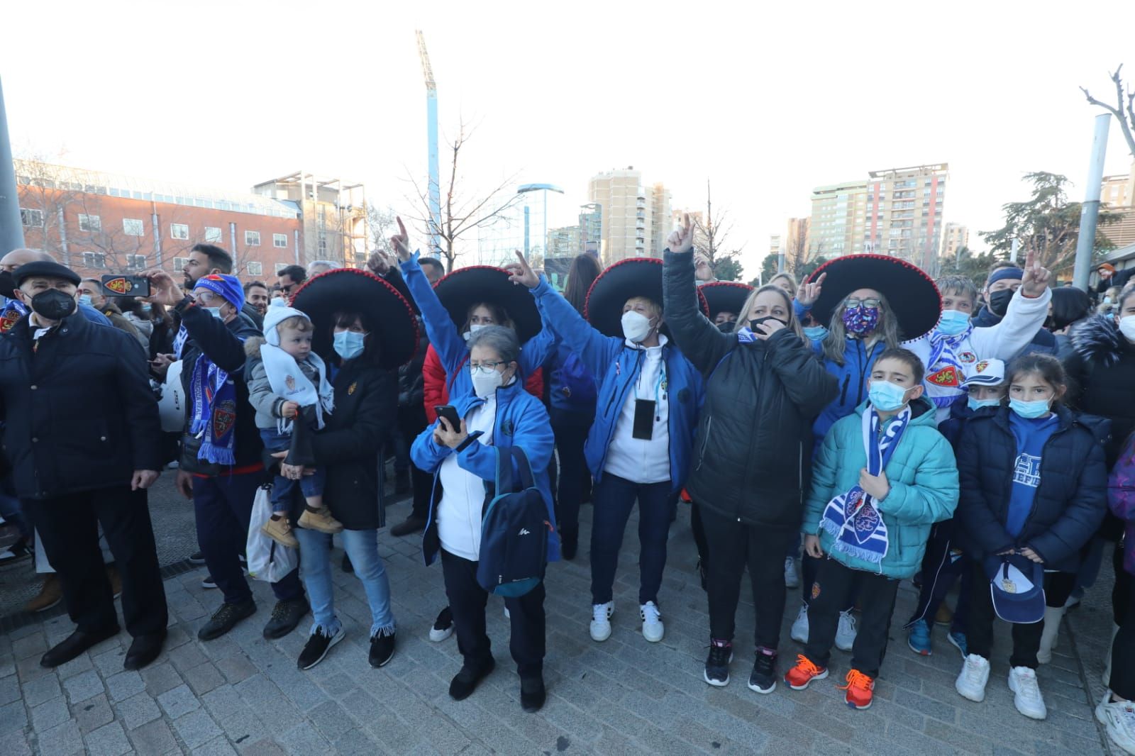 Las imágenes de la nueva protesta contra la directiva del Real Zaragoza