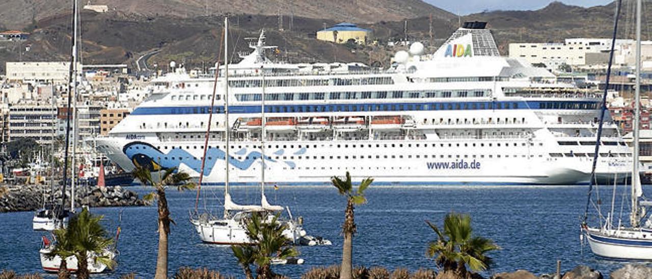 Las Palmas lidera la llegada de cruceros en invierno por tercer año consecutivo