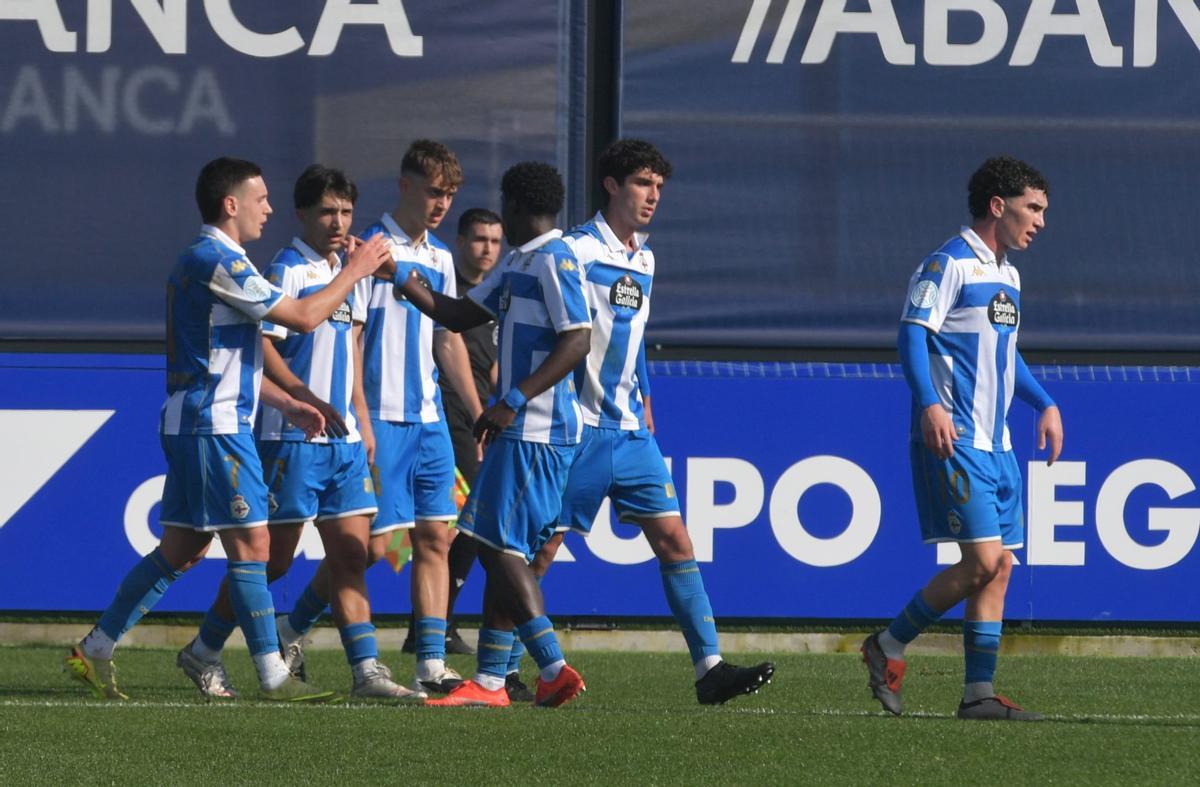 Victoria de equipo grande para el Fabril ante el Numancia (2-1)