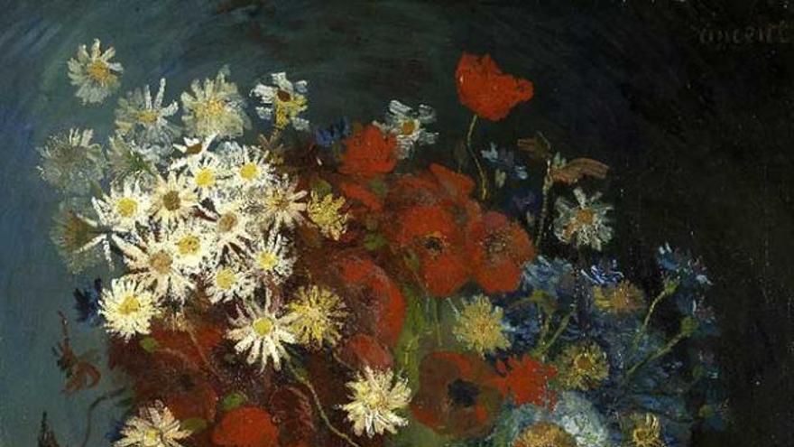 Las flores son de Van Gogh