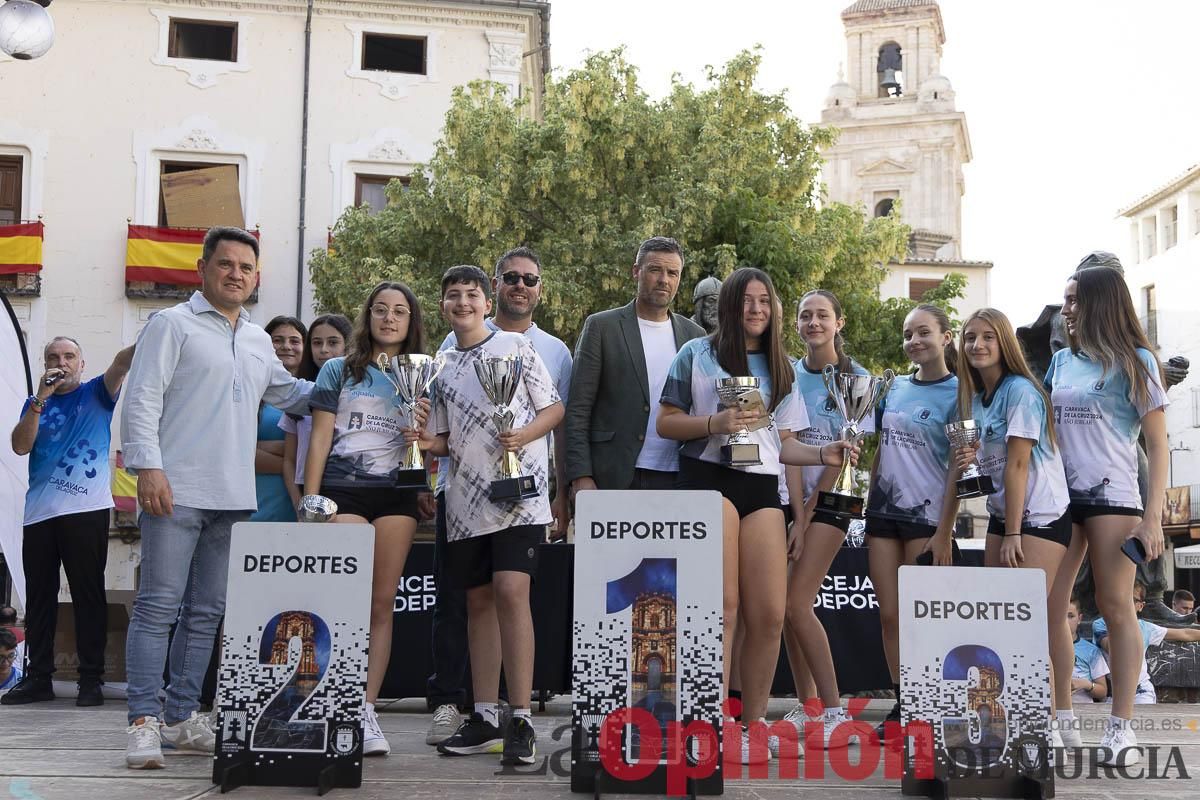Clausura de las Escuelas Municipales Deportivas de Caravaca
