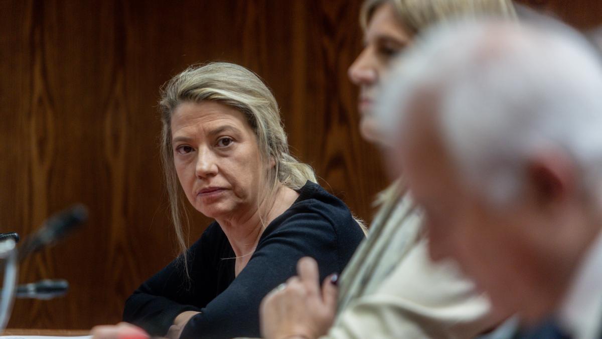 La asesora de Moncloa, María Cristina Álvarez Rodríguez, comparece en la Comisión de Investigación por el ‘caso Koldo’