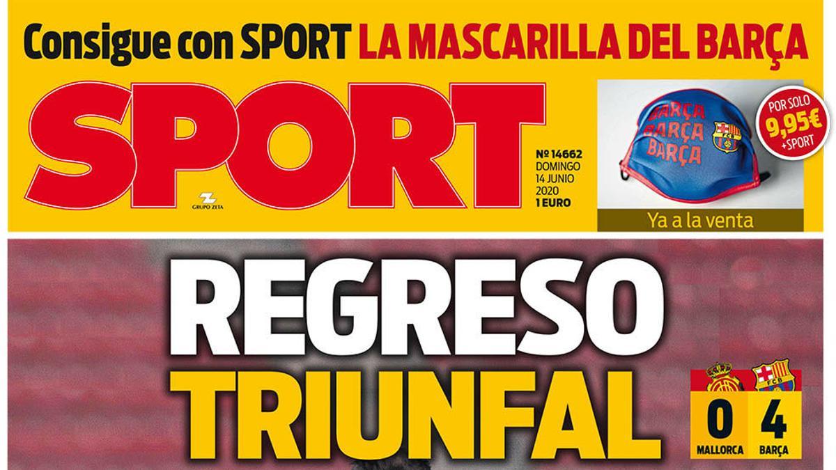 La portada de hoy