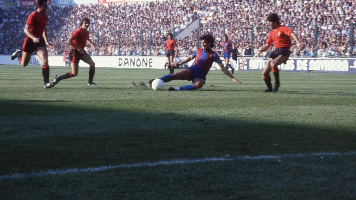 Canito, en su paso por el Barça