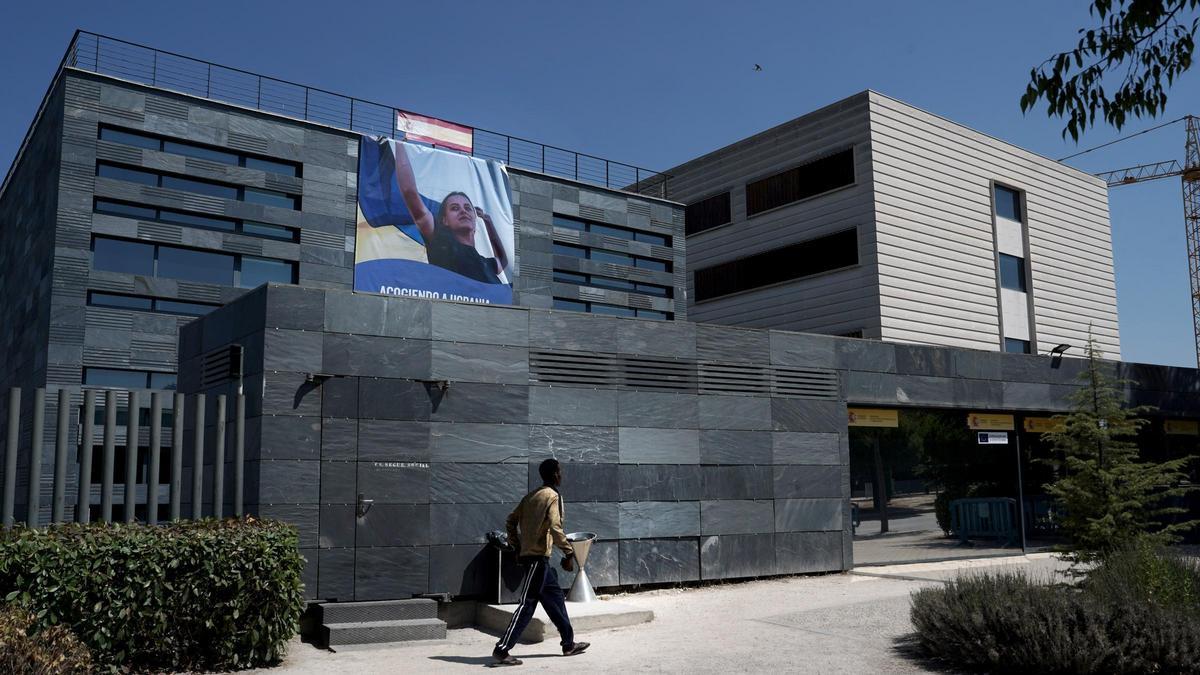 El Centro de Recepción, Atención y Derivación de Pozuelo es un edificio cedido por Seguridad Social a Migraciones en 2022.