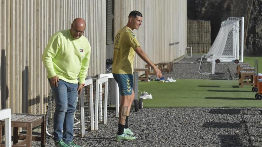 Entrenamiento de la UD Las Palmas (11/10/21)