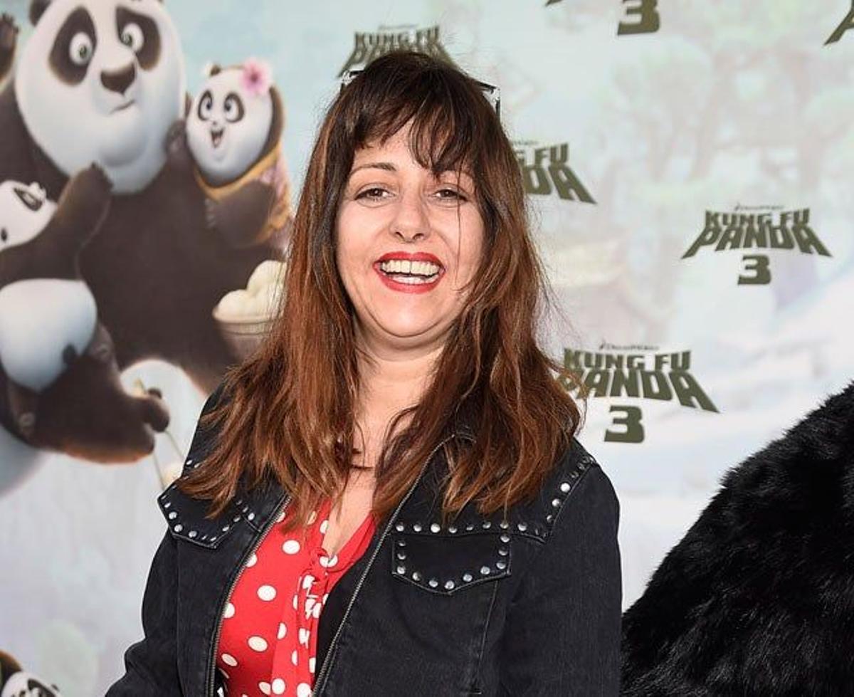 Yolanda Ramos, en el preestreno de Kung Fu Panda 3.