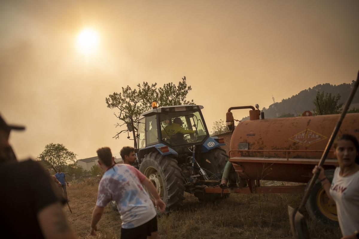 Incendi al Bages.