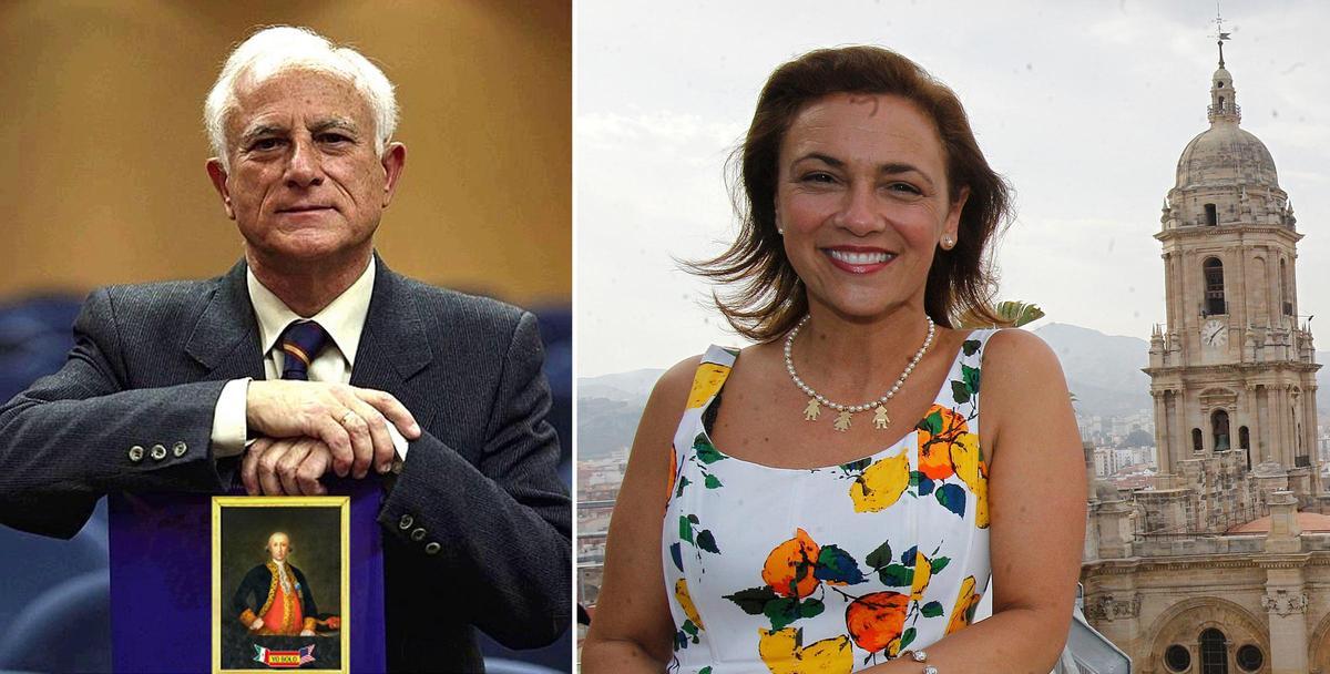 Manuel Olmedo y Teresa Valcarce.