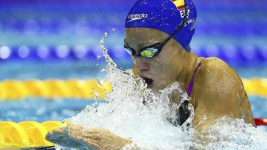 Jessica Vall, bronce en los 200 metros braza