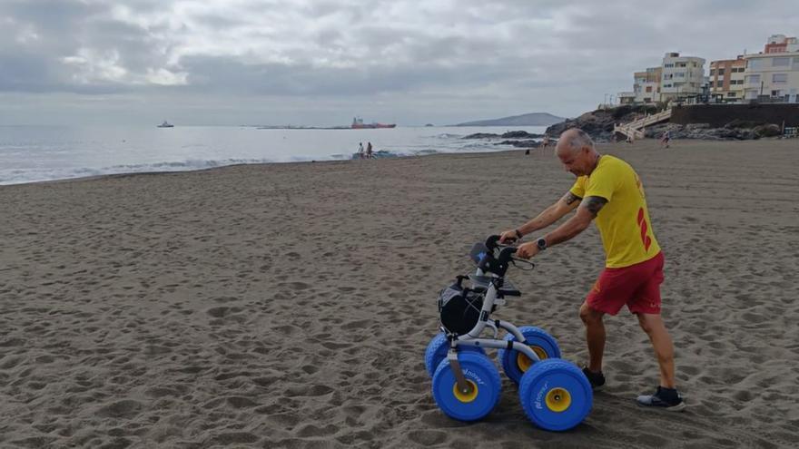 Chapuzones accesibles en Telde para la diversidad funcional
