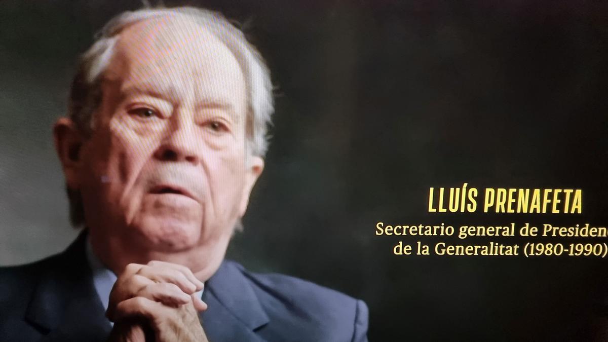Lluís Prenafeta en el documental de HBO