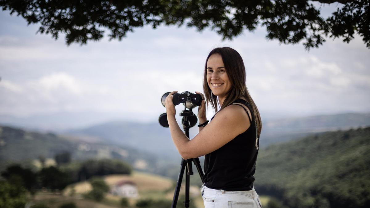 Lucía González en Cereceda.