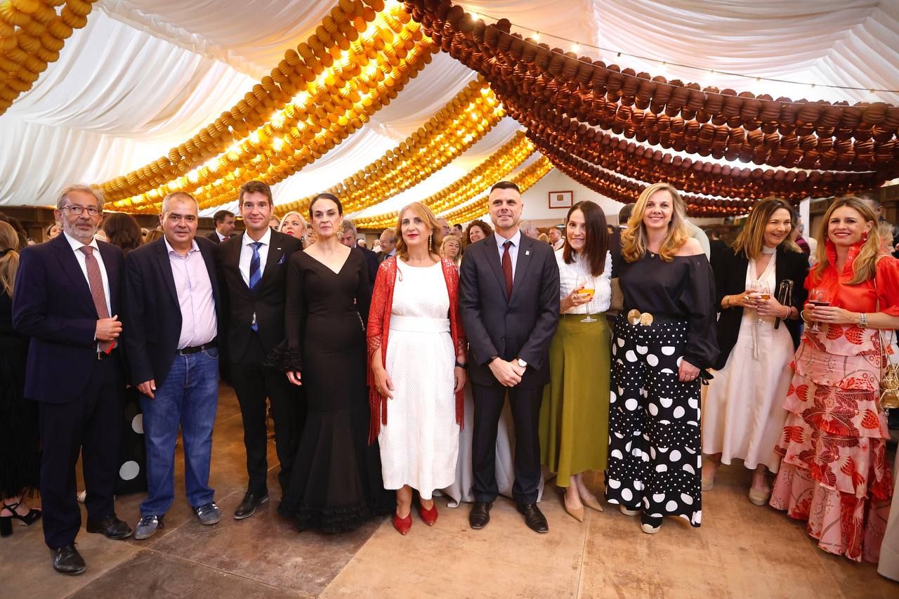 La recepción oficial del Ayuntamiento de Córdoba en el incio de la Feria 2025, en imágenes