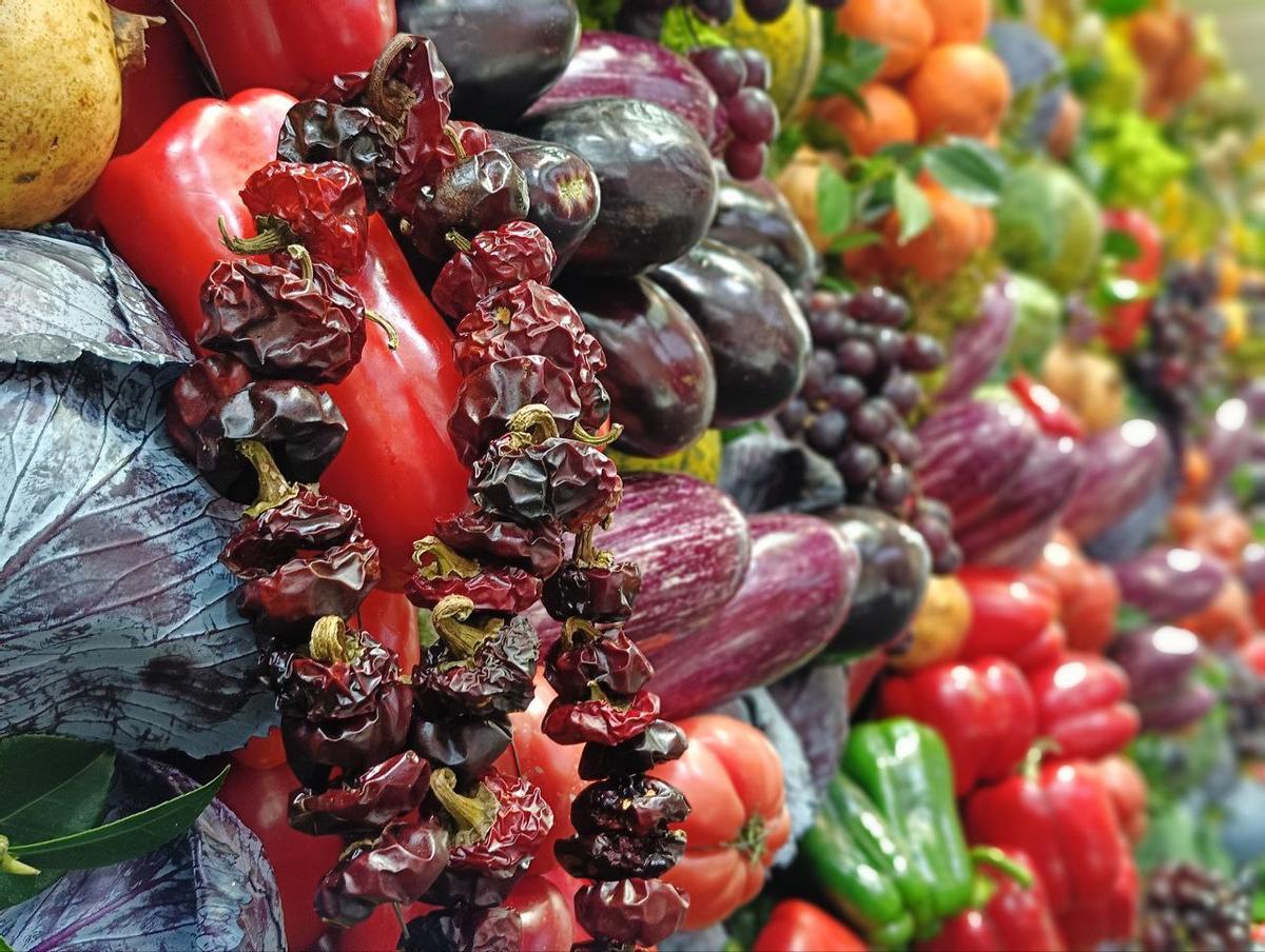 Diferentes momentos de la presencia de la Región de Murcia en la feria Fruit Logística de Berlín, la pasada semana.