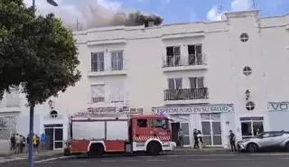 Incendio en un restaurante en Arrecife (Lanzarote)