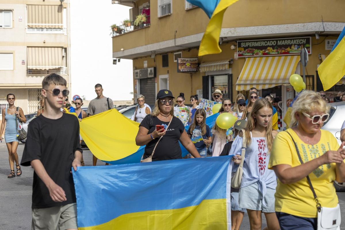 La comunidad ucraniana de Torrevieja celebra el día de la independencia