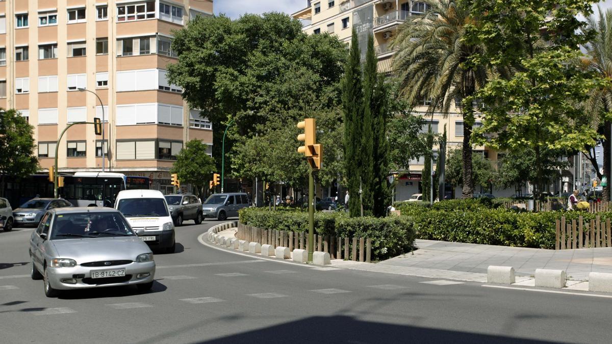 Plaza Miquel Dolç de Palma donde ocurrió el intento de secuestro de un niño.