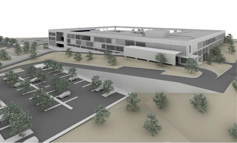 Imágenes del proyecto del nuevo Hospital de Estepona.