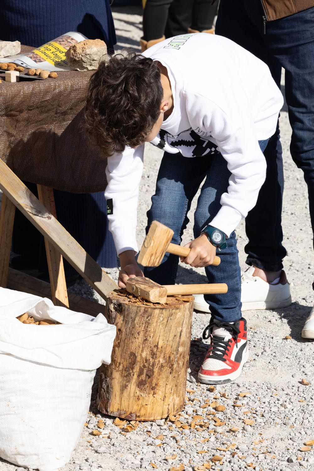 La fiesta de la almendra de Santa Agnès, en imágenes