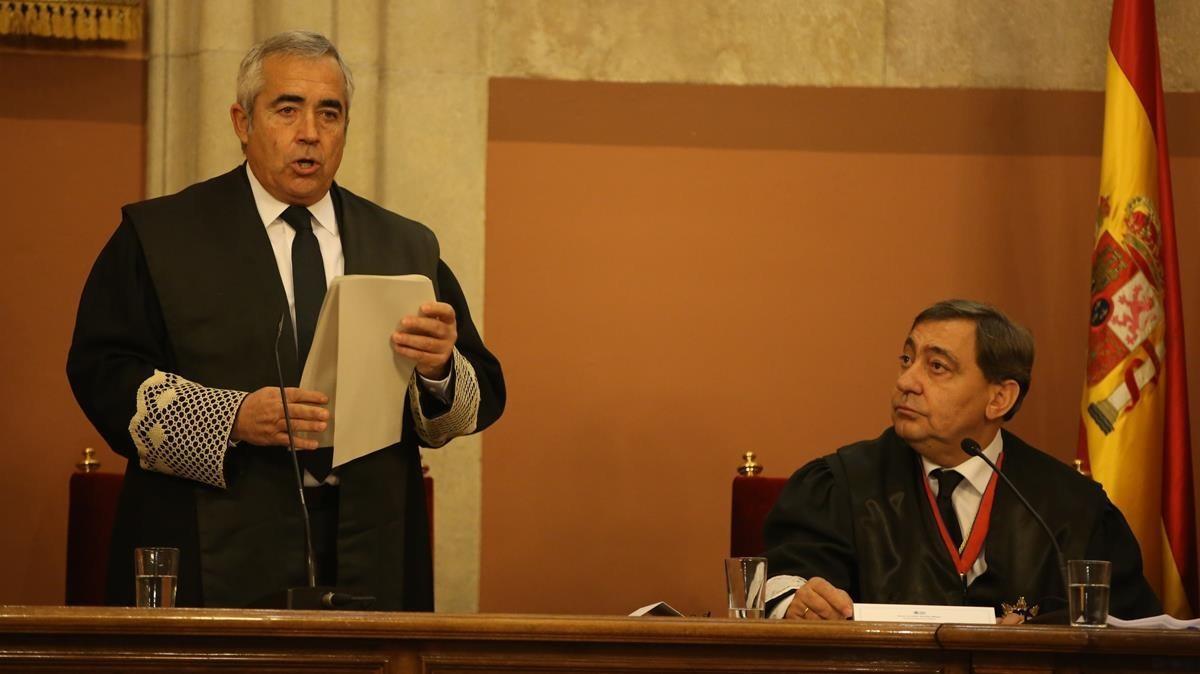 El nou fiscal en cap de Catalunya diu que ’atacar’ la Constitució és un retrocés.