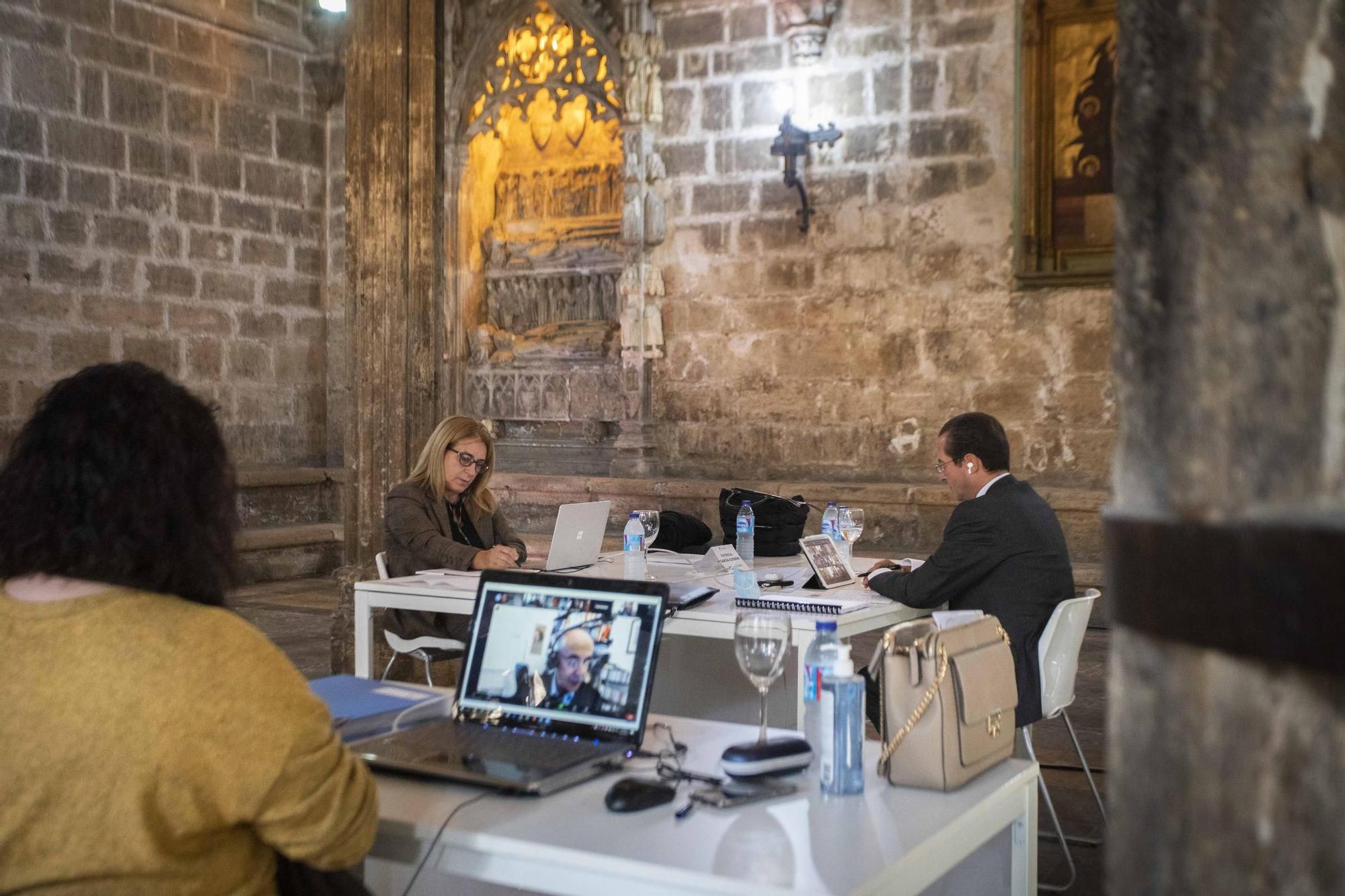 Reunión del jurado de los premios Jaume I