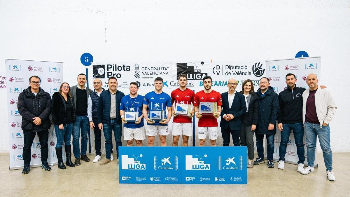 El podi final a La Llosa de Ranes