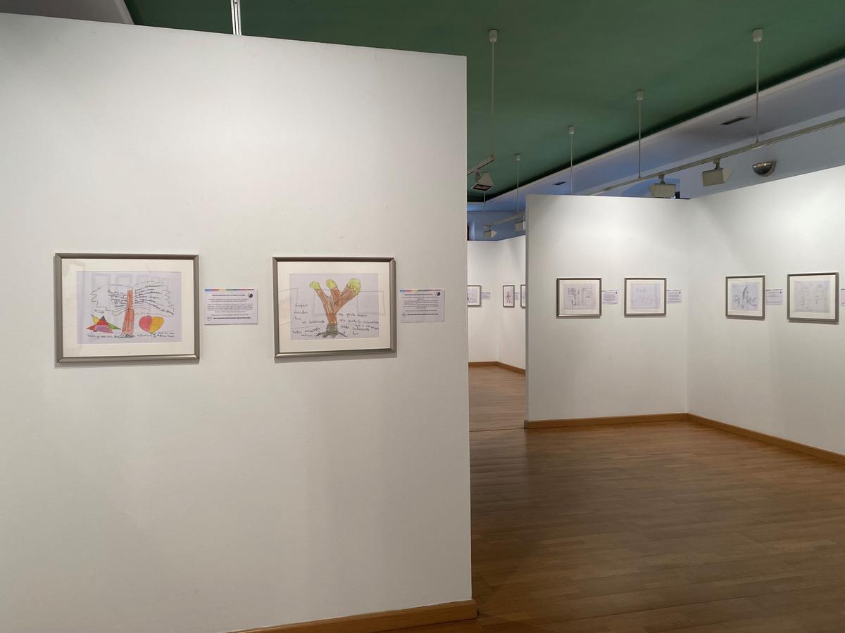 La exposición “Crecer con miedo”