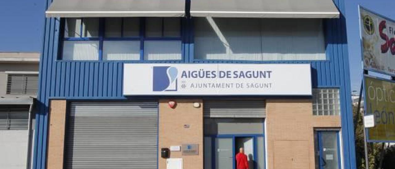 Instalaciones de Aigües de Sagunt .