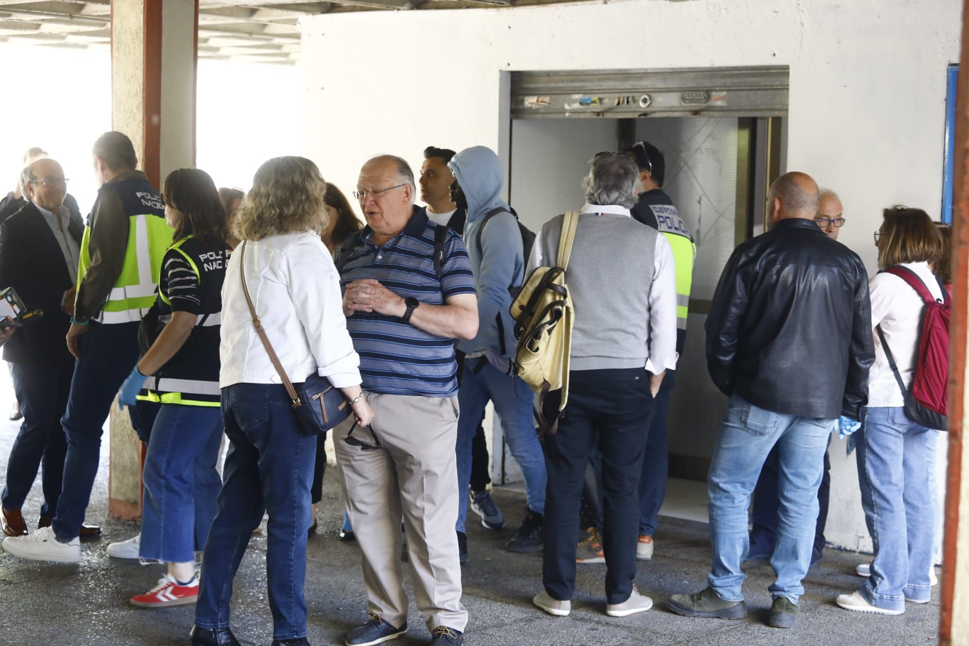 En imágenes | Desalojo de un albergue ilegal en Parque Roma