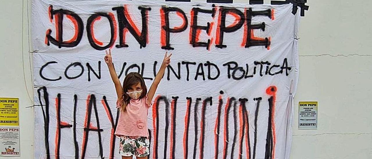 Continúan las protestas de los vecinos de los Don Pepe