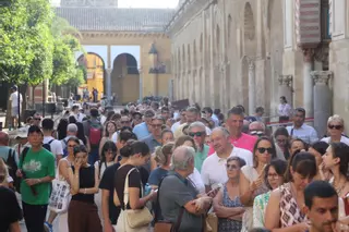El fantasma de Notre Dame sobrevuela la Mezquita-Catedral: un paseo por el emblemático templo el día después del incendio