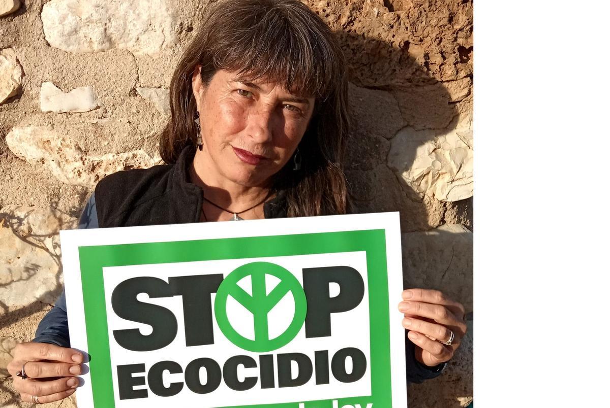 Maite Mompó, portavoz de Stop Ecocidios
