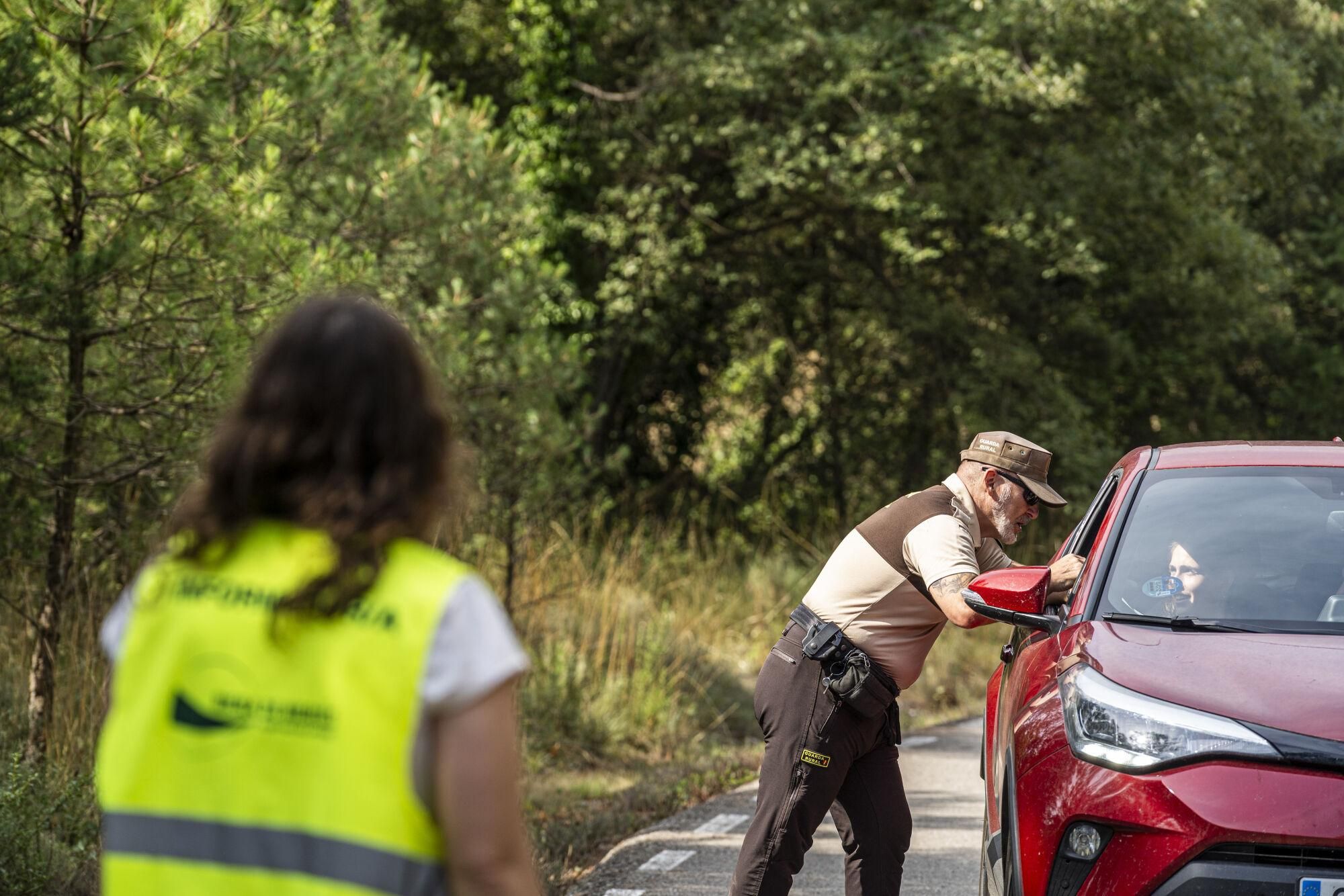 Ambine un dissabte a la Riera de Merlès, en imatges
