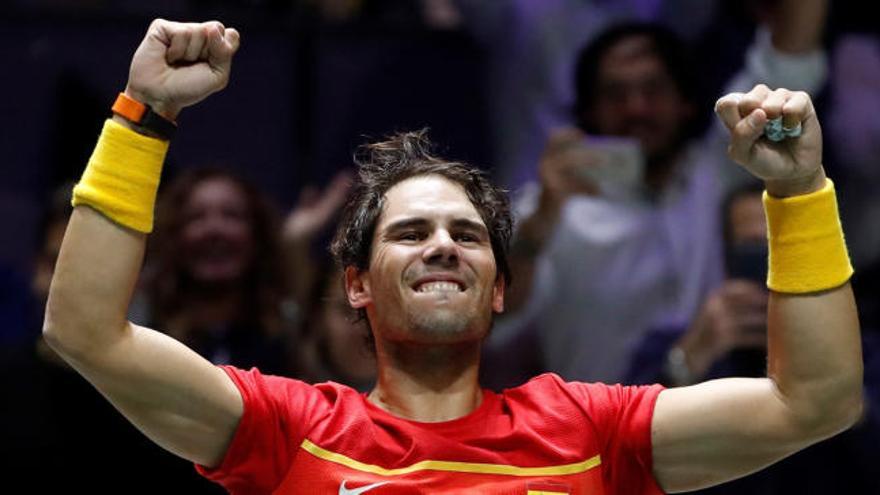 Rafa Nadal volvió a salvar a España en semifinales