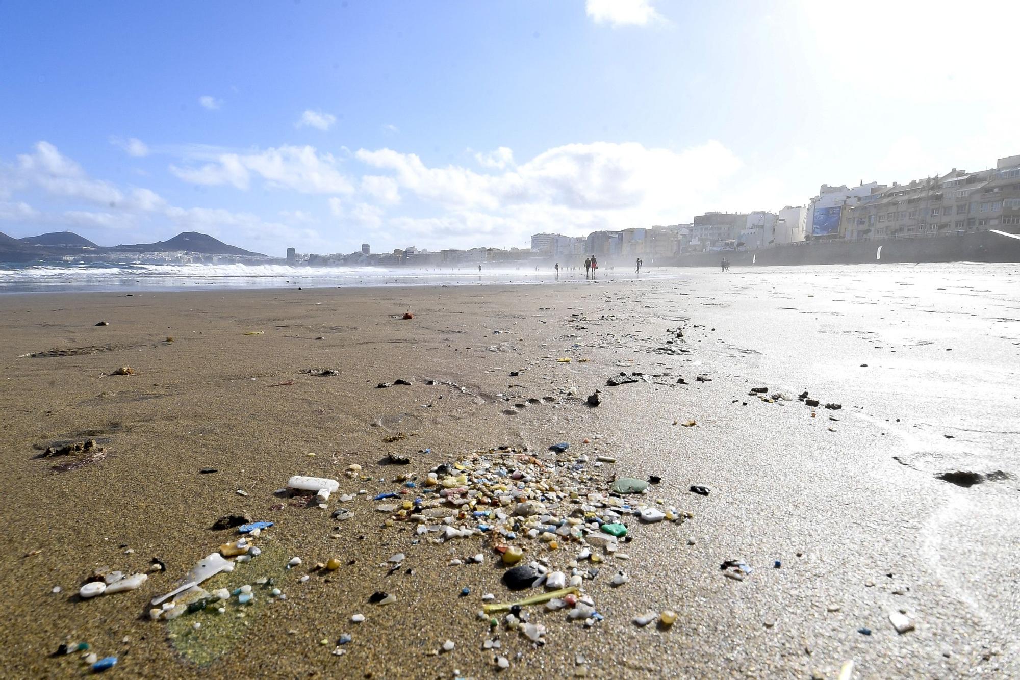 Microplásticos en Las Canteras