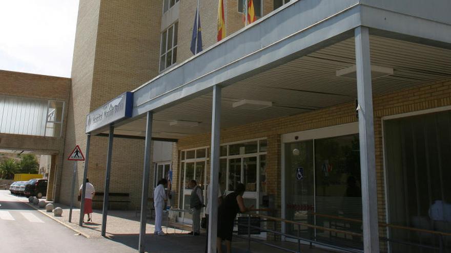 Fachada del Hospital de la Vila Joiosa en una foto de archivo.