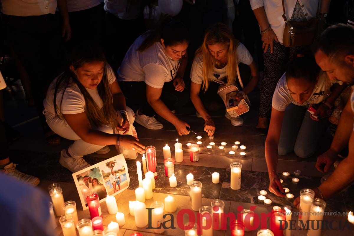 Homenaje a los cuatro fallecidos de Caravaca en el incendio de las discotecas de Murcia