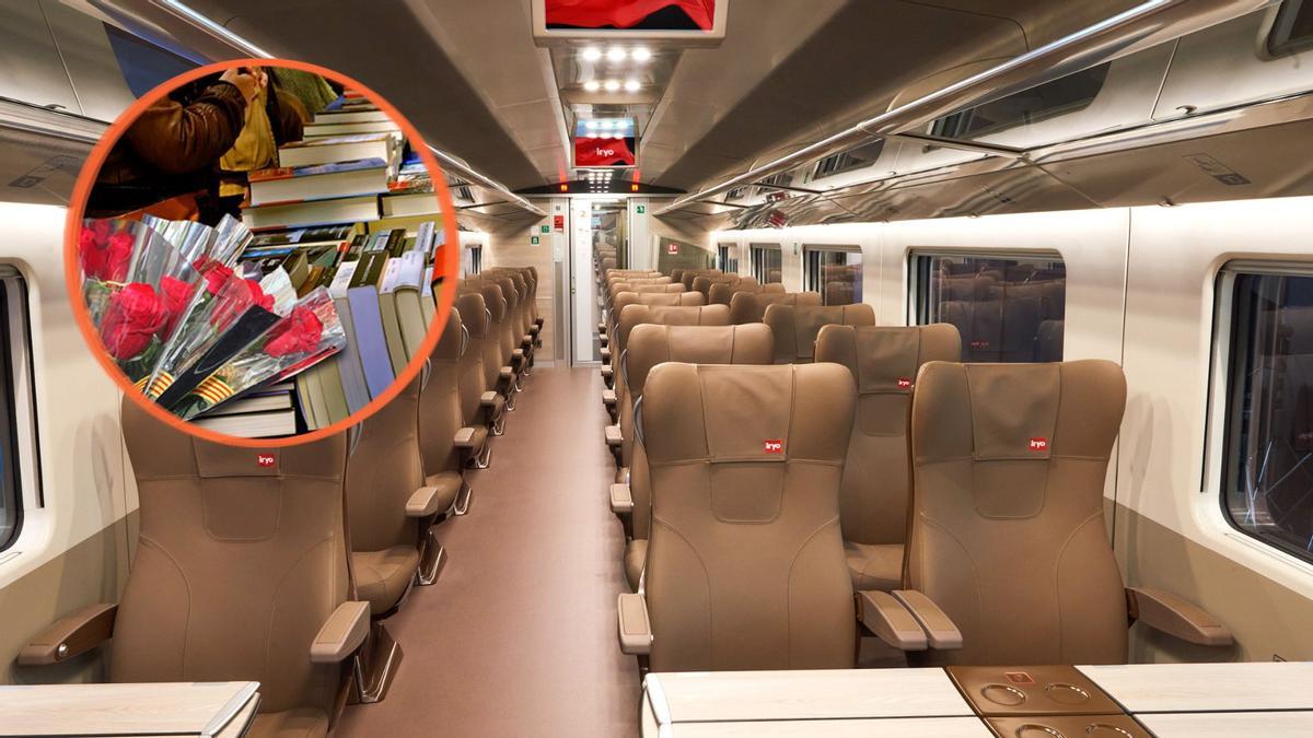 La experiencia se instalará en los tres primeros coches de los trenes de alta velocidad dirección Madrid - Barcelona - Madrid