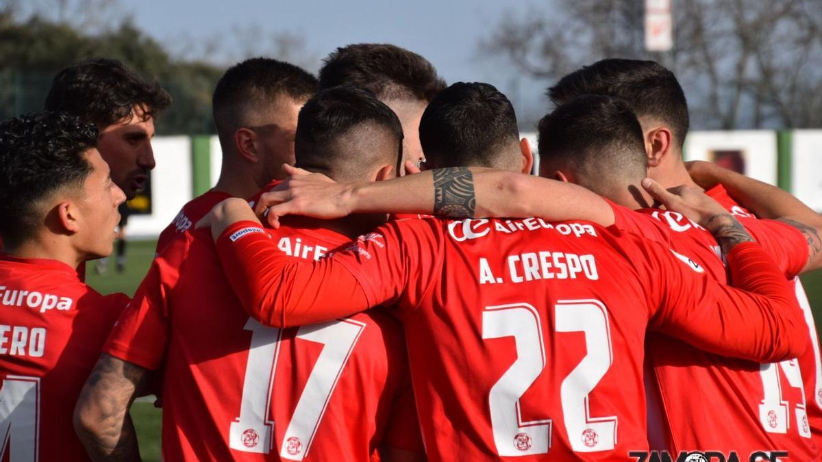 Celebración del Zamora CF