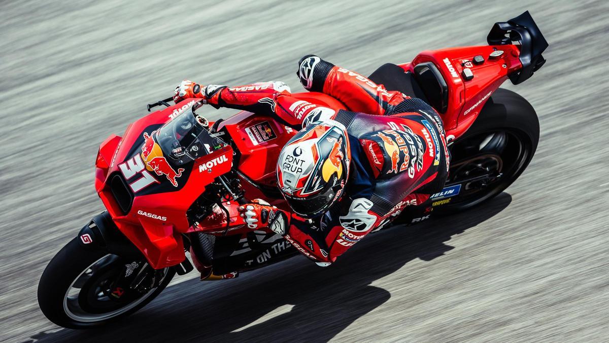 Pedro Acosta, hoy en los test de Sepang