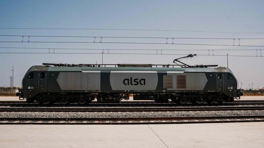 Alsa se hará con siete locomotoras de alta potencia para transportar mercancías en tren