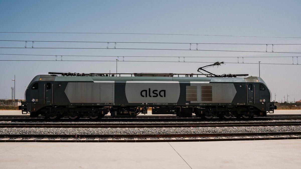Una de las locomotoras que incorporará Alsa.