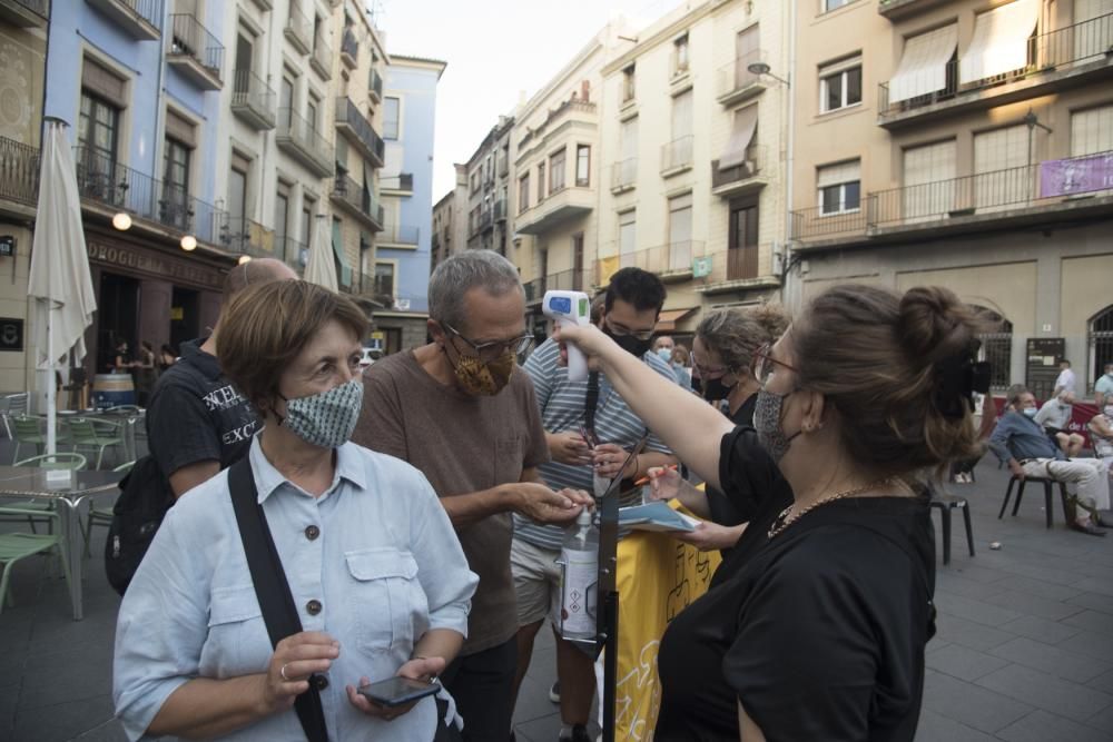 Manresa inicia la festa major que ningú no podia imaginar