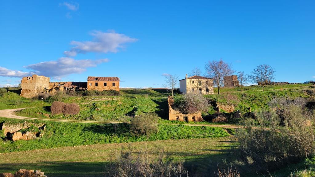 El pueblo abandonado de Valdeancheta, en Guadalajara